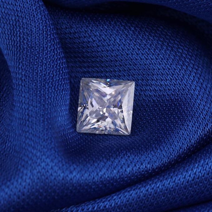 Echter loser Diamant Moissanite 1 Karat Moissanite-Fantasie schnitt 6 Millimeter Superweiß-